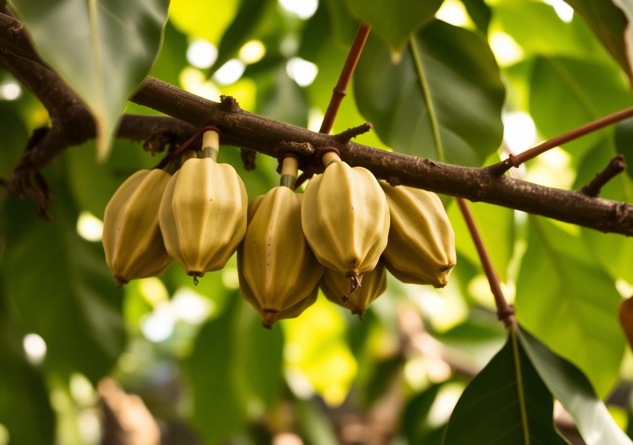 Cacau do Sul da Bahia em pleno cultivo